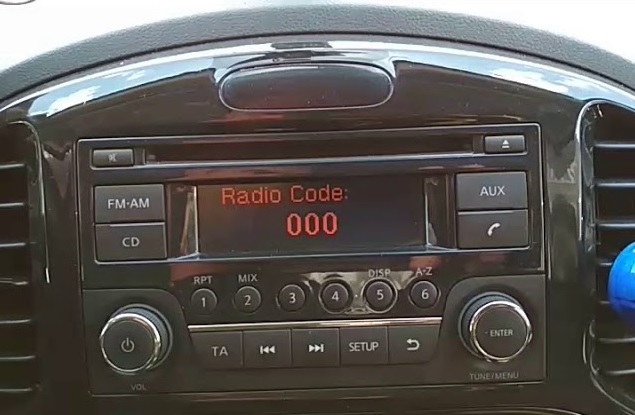 Nissan Radio Codes