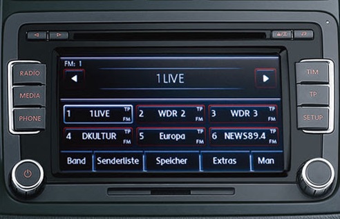Volkswagen RCD 510 radio code